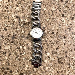 Michael Kors chain link fashion watch